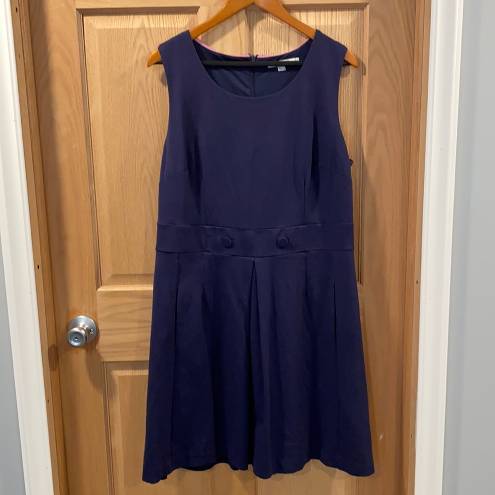 Boden Dress Size 14R Navy